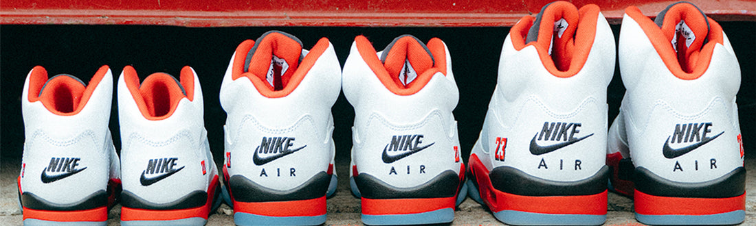 AIR JORDAN 5 "FIRE RED"