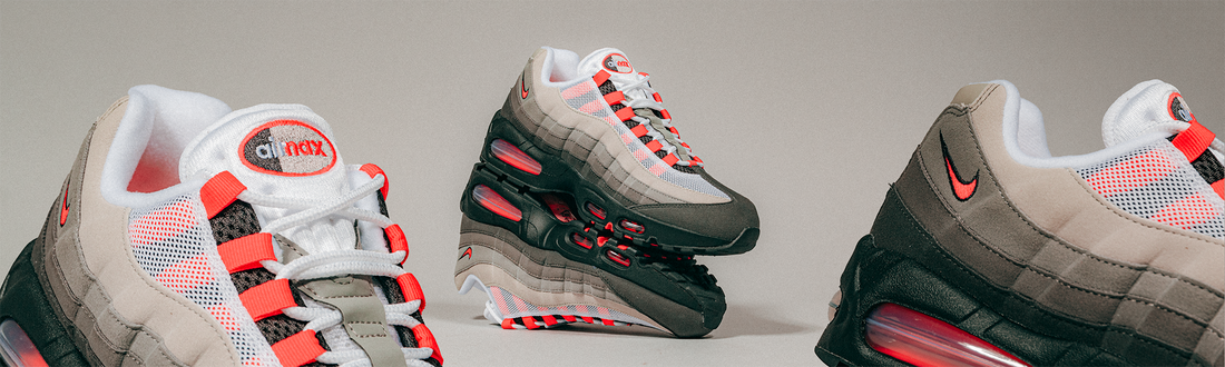 NIKE AIR MAX 95 OG BLACK/SOLAR RED