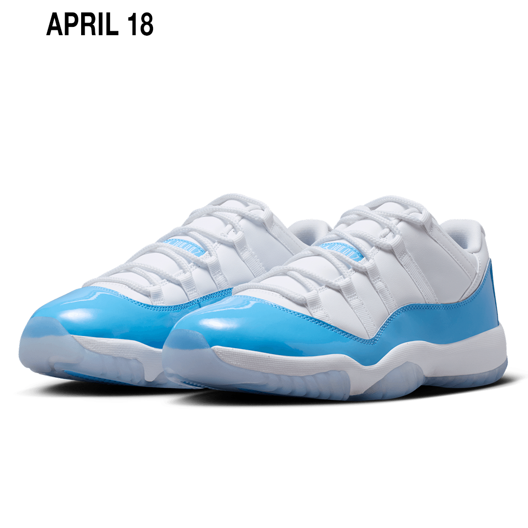 JORDAN 11 RETRO LOW "UNIVERSITY BLUE"