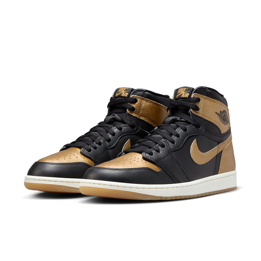 AIR JORDAN 1 RETRO HIGH OG "BLACK AND GOLD"