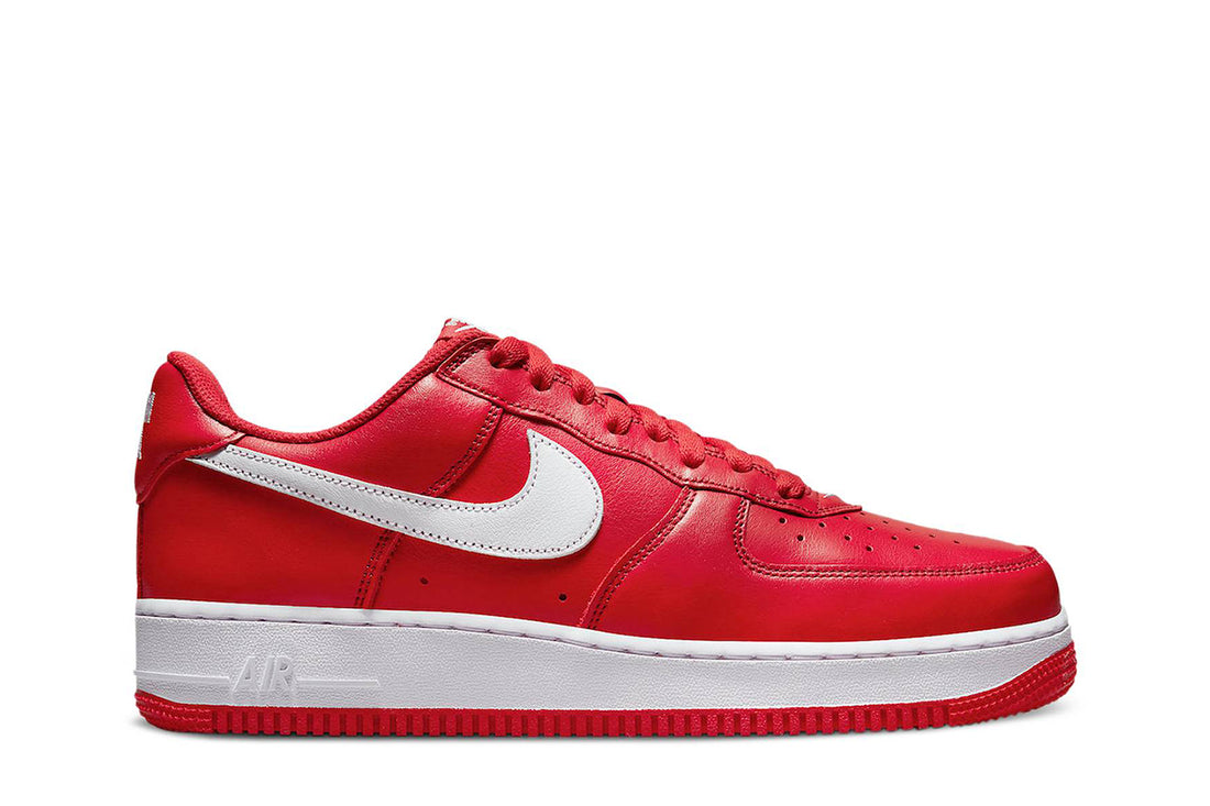 NIKE AIR FORCE 1 LOW RETRO QS UNIVERSITY RED - FD7039-600