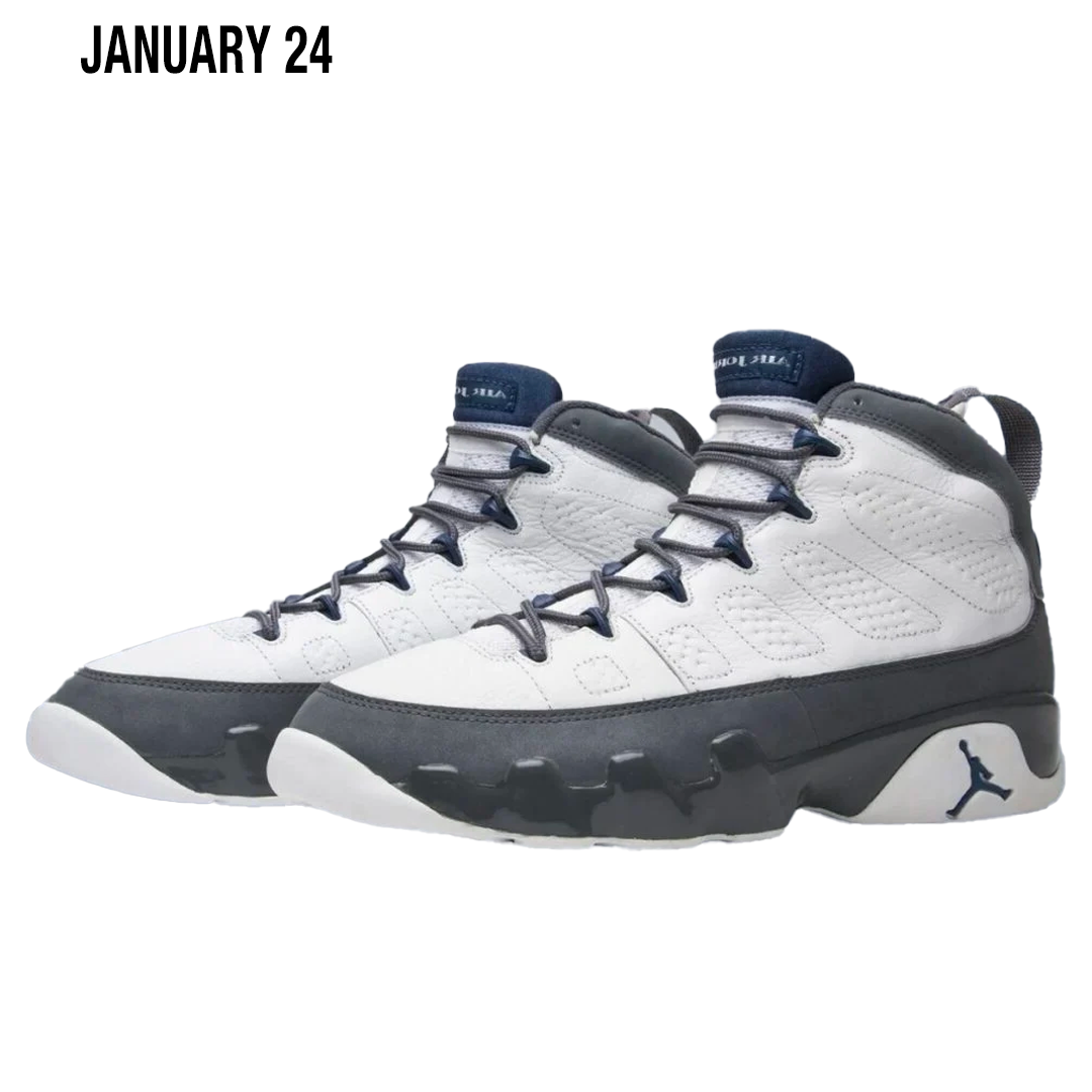 AIR JORDAN 9 "FLINT GREY"