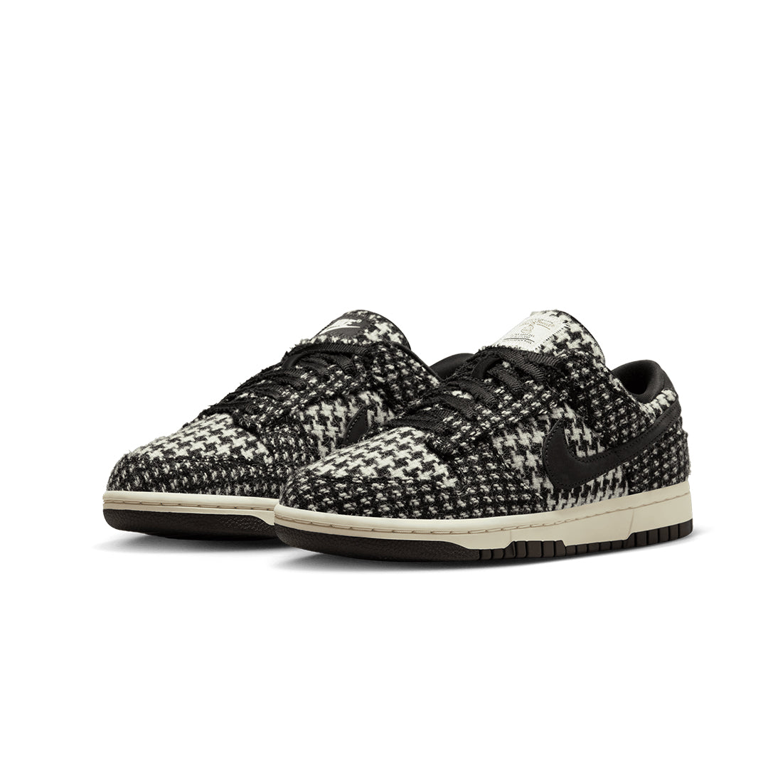 WOMEN'S NIKE DUNK LOW x HARRIS TWEED - BLACK