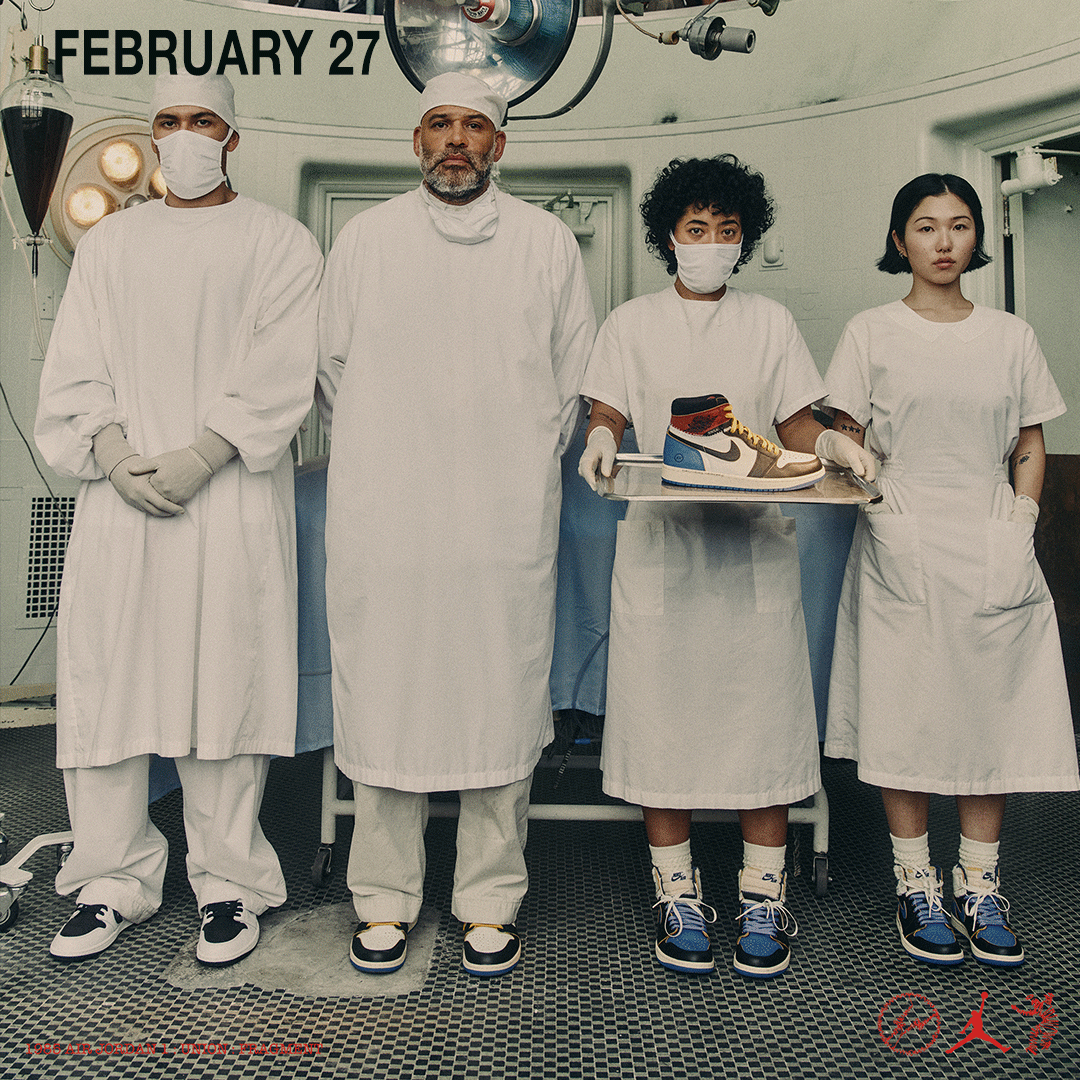 AJ1 RETRO HIGH OG X FRAGMENT DESIGN X UNION LA X  'VARSITY RED SPORT ROYAL'