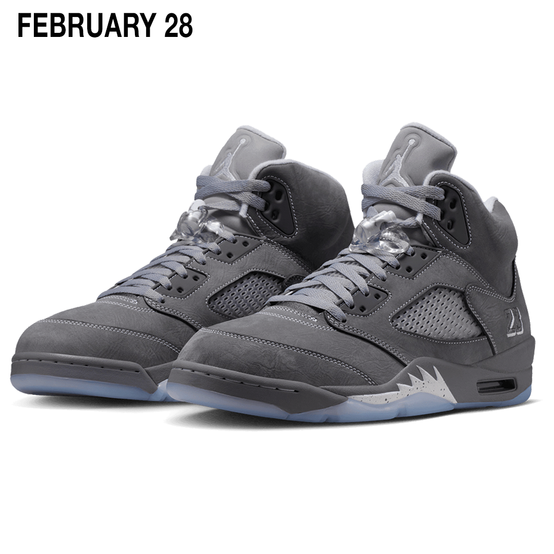 AIR JORDAN 5 RETRO "WOLF GREY"