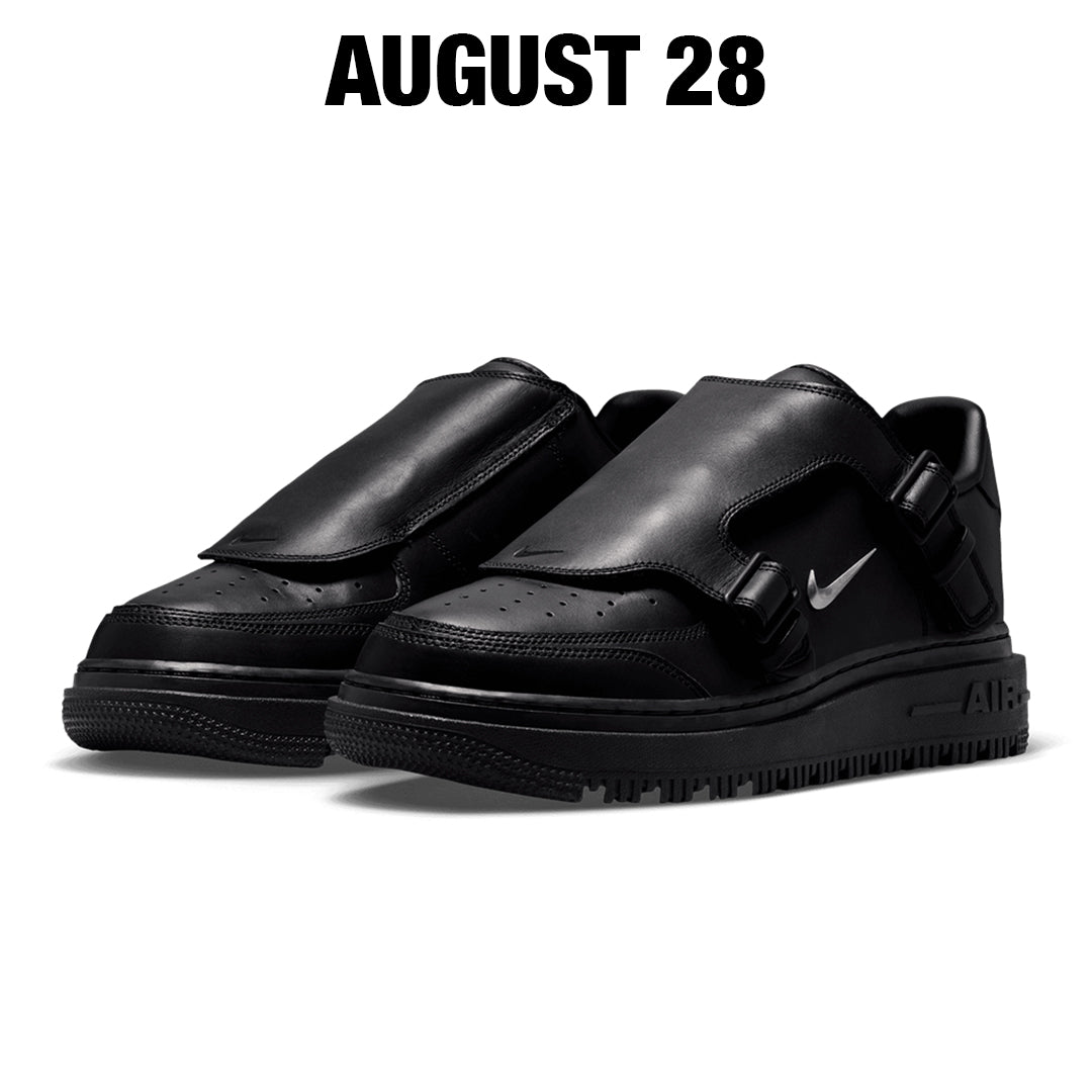 AIR FORCE 1 LX BLACK / METALLIC SILVER