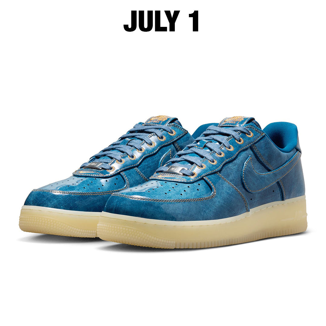 NIKE AIR FORCE 1 RETRO 'PATENT DENIM' – NRML