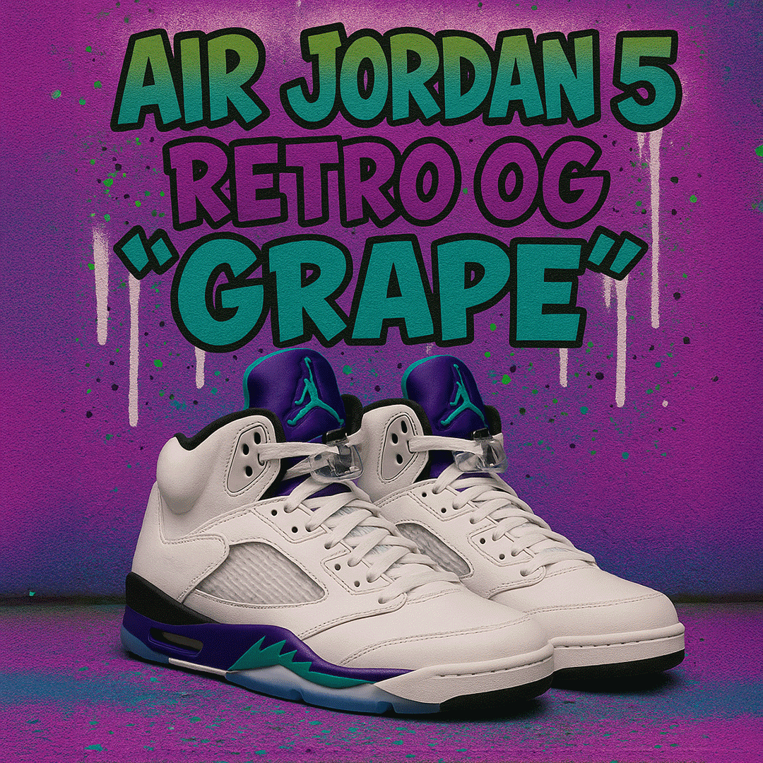 AIR JORDAN 5 OG RETRO "GRAPE"