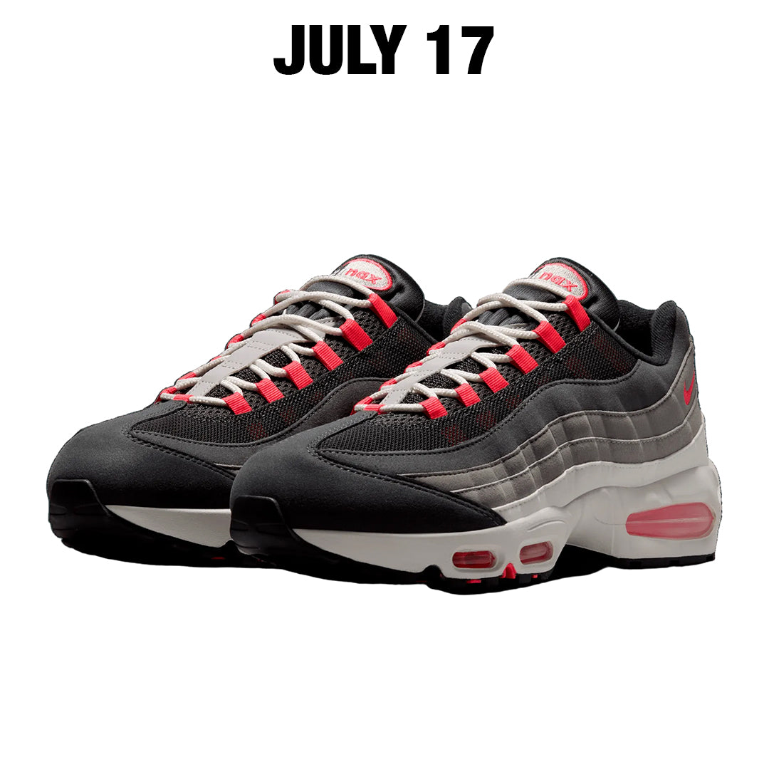 AIR MAX 95 BIG BUBBLE PREMIUM ANTHRACITE / SOLAR RED