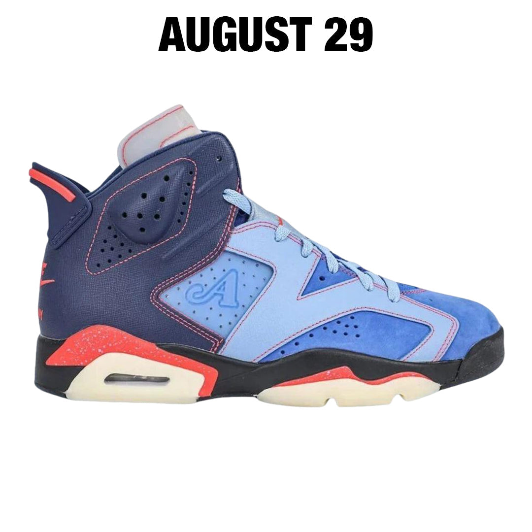 AIR JORDAN 6 RETRO X AWAKE NY "BLUEBERRY"