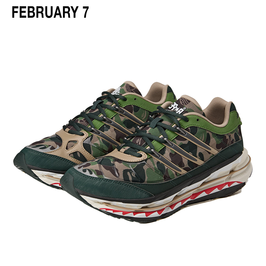 BAPE X ADISTAR HRMY "GREEN CAMO"