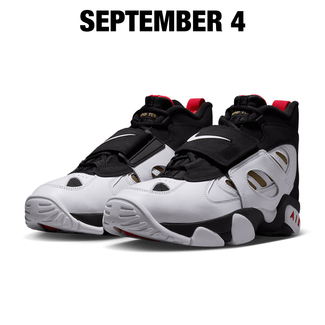 AIR DIAMOND TURF II BLACK / WHITE-FIRE RED "49ERS"