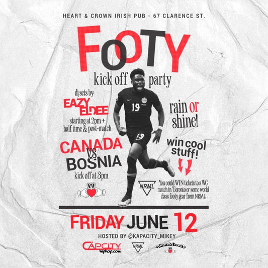 JUNE 12 | FOOTY KICK OFF PARTY