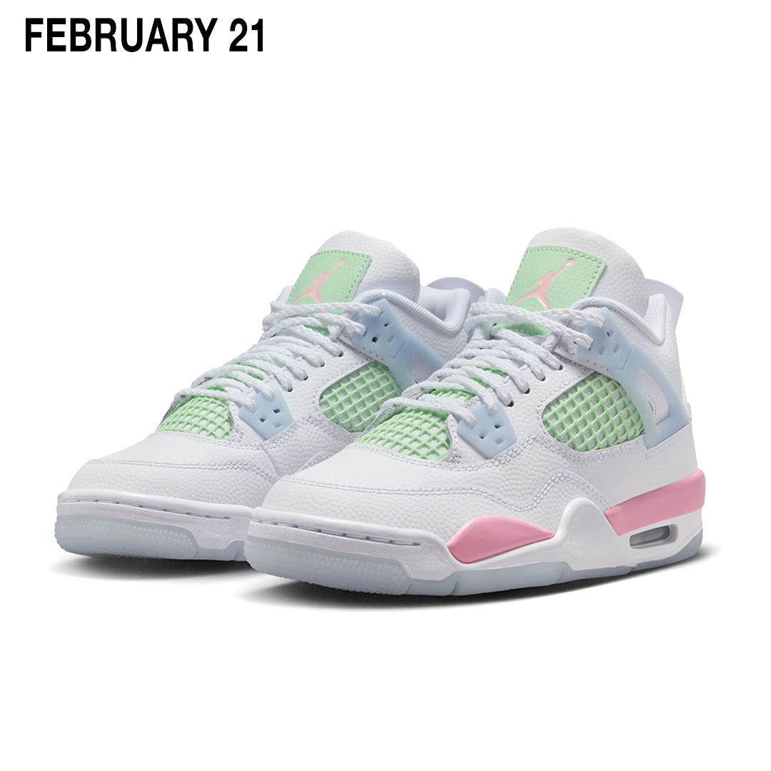 AIR JORDAN 4 RETRO (GS) VALENTINE'S DAY