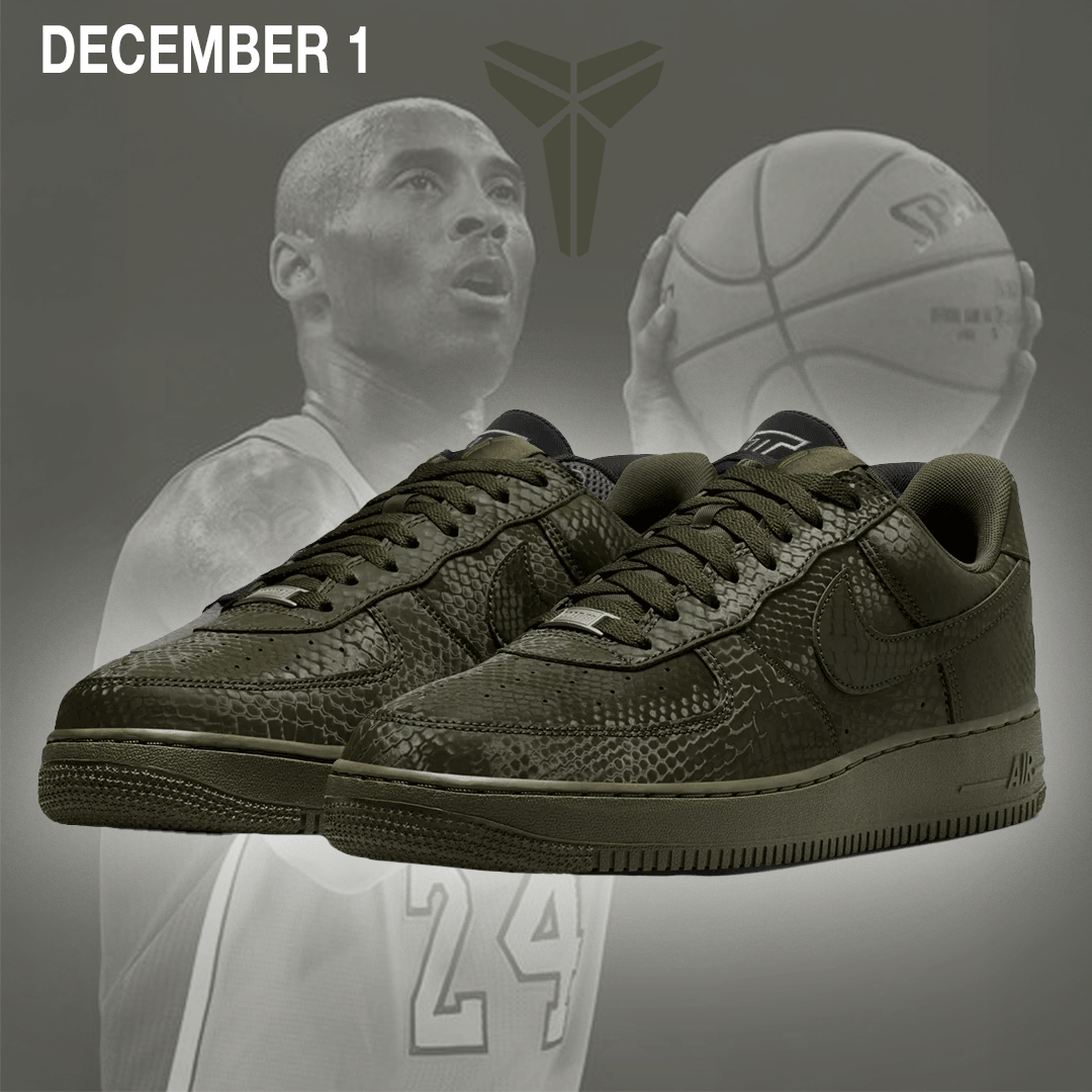NIKE KOBE AIR FORCE 1 LOW CARGO KHAKI