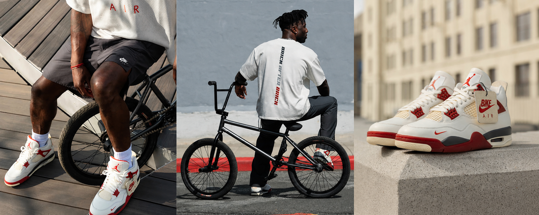 BIKE AIR X NIGEL SYLVESTER X AIR JORDAN 4 "BRICK AFTER BRICK"