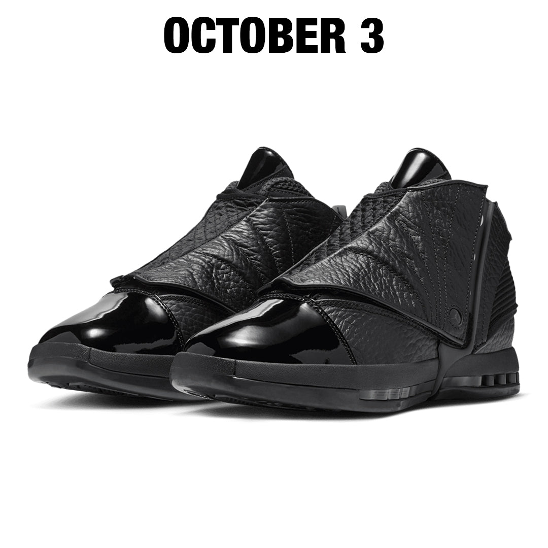AIR JORDAN 16 SP "BLACK PACK"