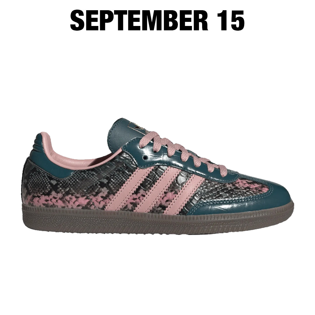 WOMEN'S SAMBA OG SHOES RICH GREEN / WONDER MAUVE