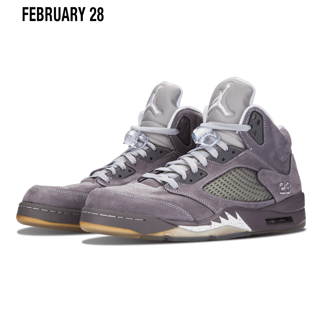 JORDAN 5 RETRO "WOLF GREY"