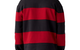 PIECED UNION RUGBY SHIRT JESSE JET BLACK