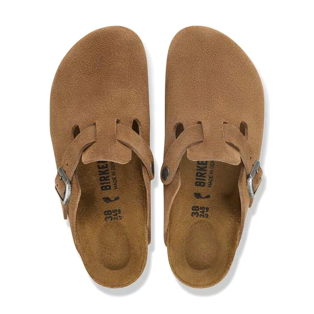 BOSTON SUEDE LEATHER DARK TEA