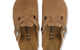 BOSTON SUEDE LEATHER DARK TEA
