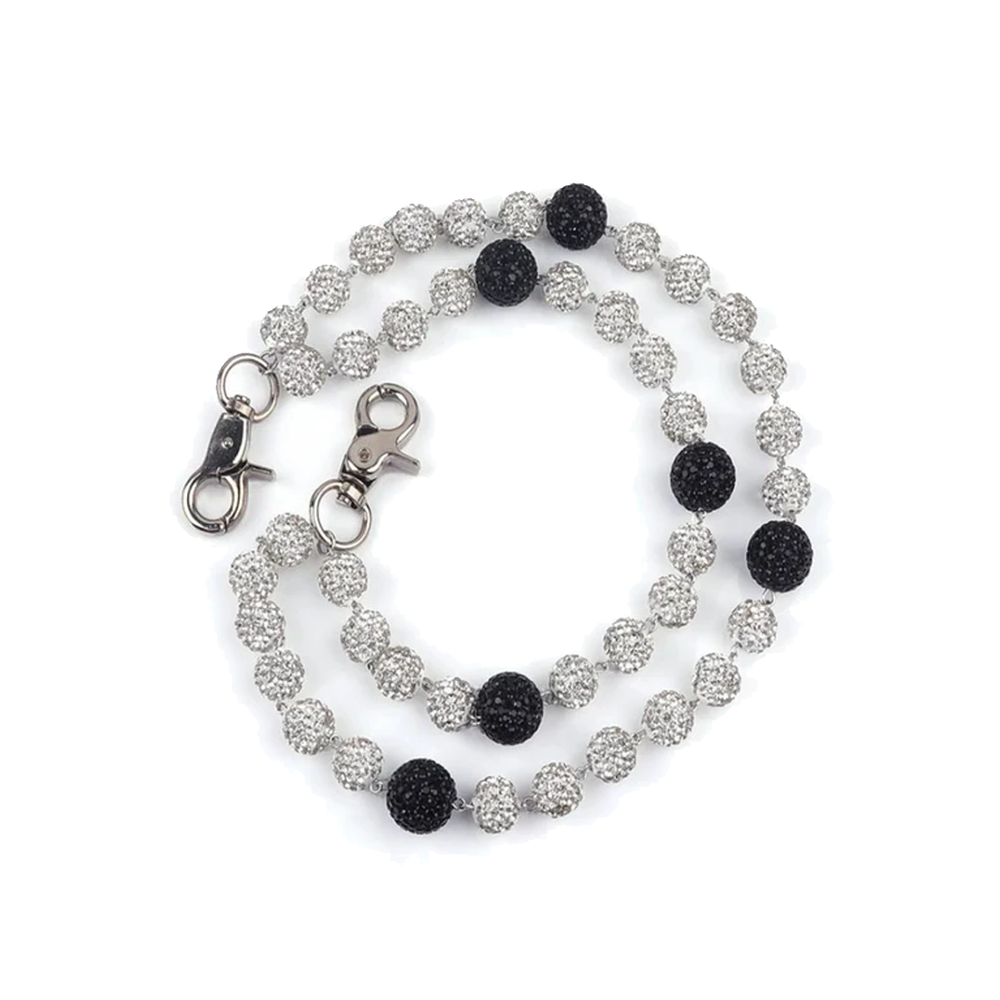 SILVER & BLACK CHAIN