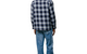 BEACH OMBRE PLAID SHIRT BLACK