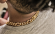 FIGARO STUDDED NECKLACE GOLD