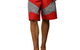 OCTANE BOARD SHORT RED
