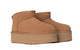 WOMEN'S CLASSIC ULTRA MINI PLATFORM CHESTNUT