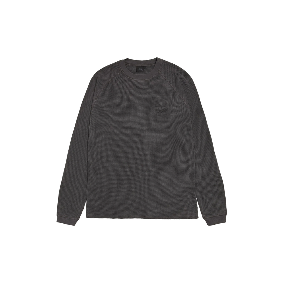 RAGLAN THERMAL BASIC STOCK WASHED BLACK
