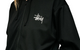 ATHLETIC MESH ZIP HOODIE BLACK