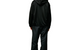 ATHLETIC MESH ZIP HOODIE BLACK