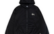 ATHLETIC MESH ZIP HOODIE BLACK