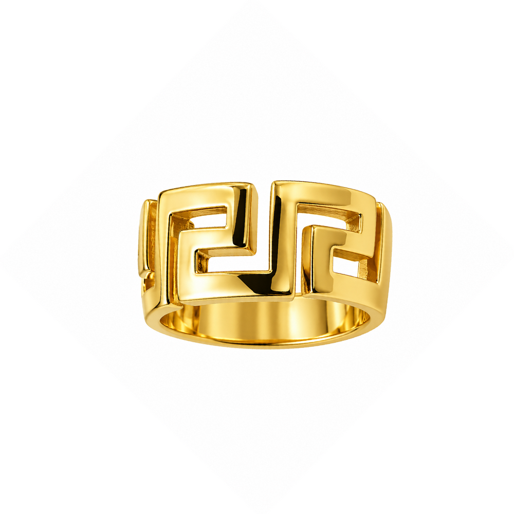 GREEK RING GOLD