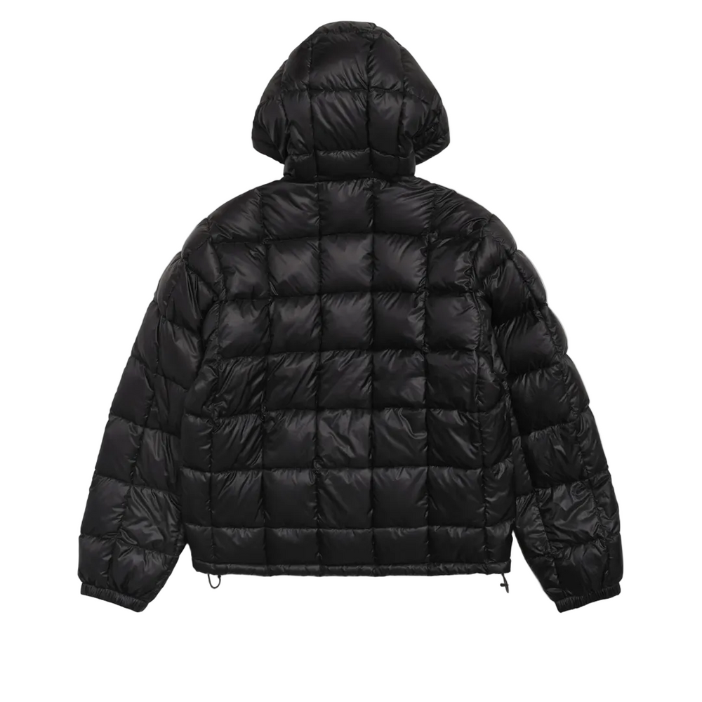 MIDWEIGHT HOODED PUFFER BLACK