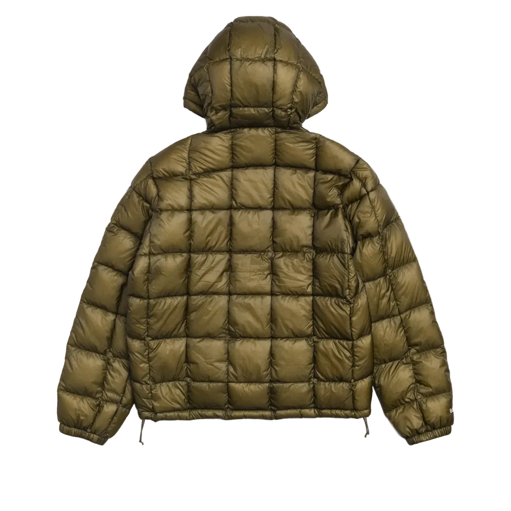 MIDWEIGHT HOODED PUFFER OLIVE