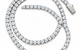 TENNIS NECKLACE -3MM STAINLESS STEEL SILVER