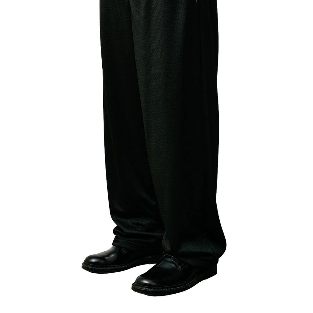 MESH TRACK PANT BLACK