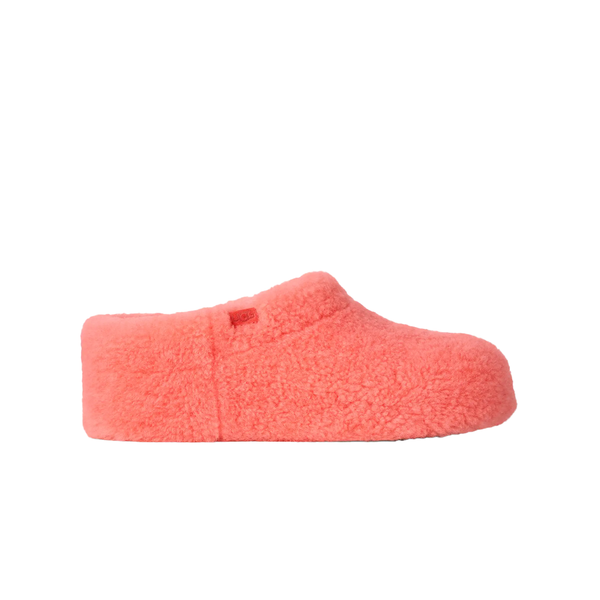 WOMEN'S ELEA FLUFFED SLIP-ON ORANGE GERBERA
