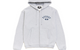 VARSITY ZIP HOODIE GREY HEATHER