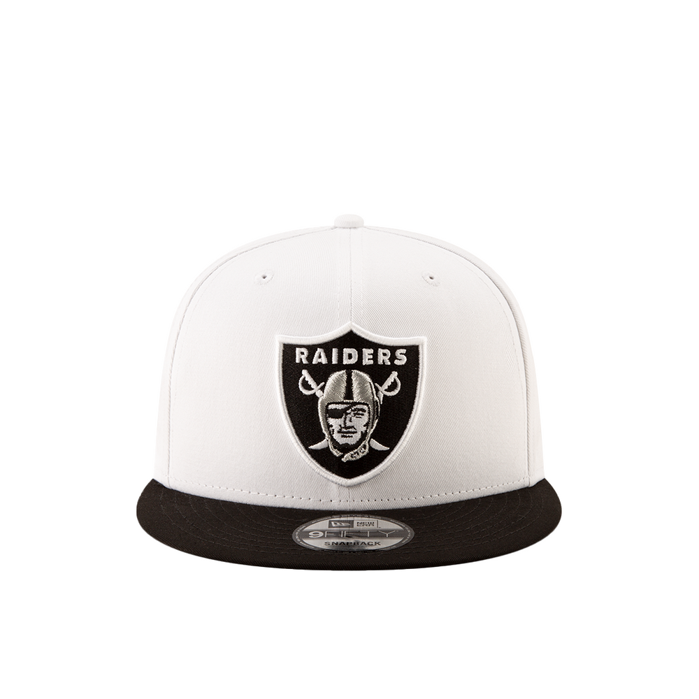 NFL RAIDERS 9FIFTY BASIC SNAPBACK 2TONE BLACK/WHITE