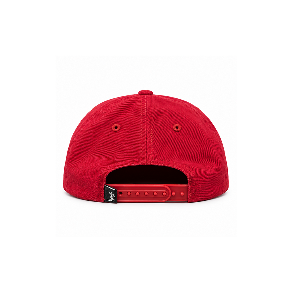 BIG STOCK SNAPBACK CAP CRIMSON