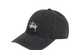 WASHED BASIC STÜSSY CAP BLACK
