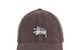 WASHED BASIC STÜSSY CAP BROWN