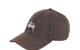 WASHED BASIC STÜSSY CAP BROWN