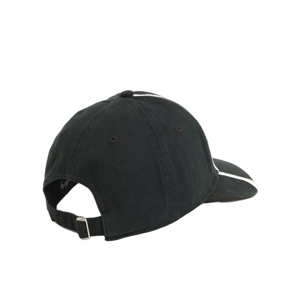 S OVAL CAP BLACK