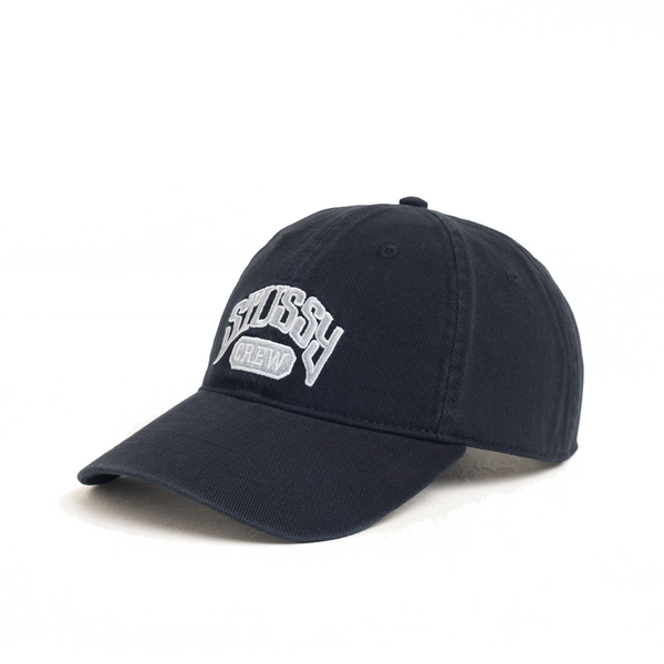 LP CREW STRAPBACK CAP BLACK