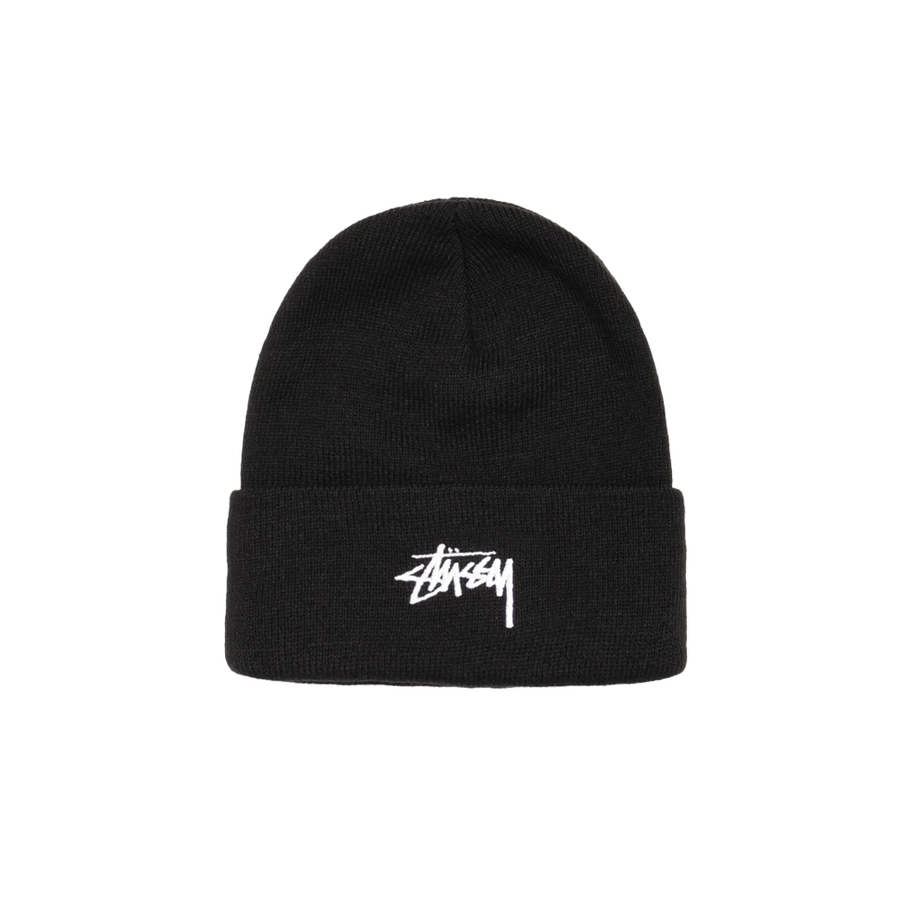 STOCK CUFF BEANIE BLACK